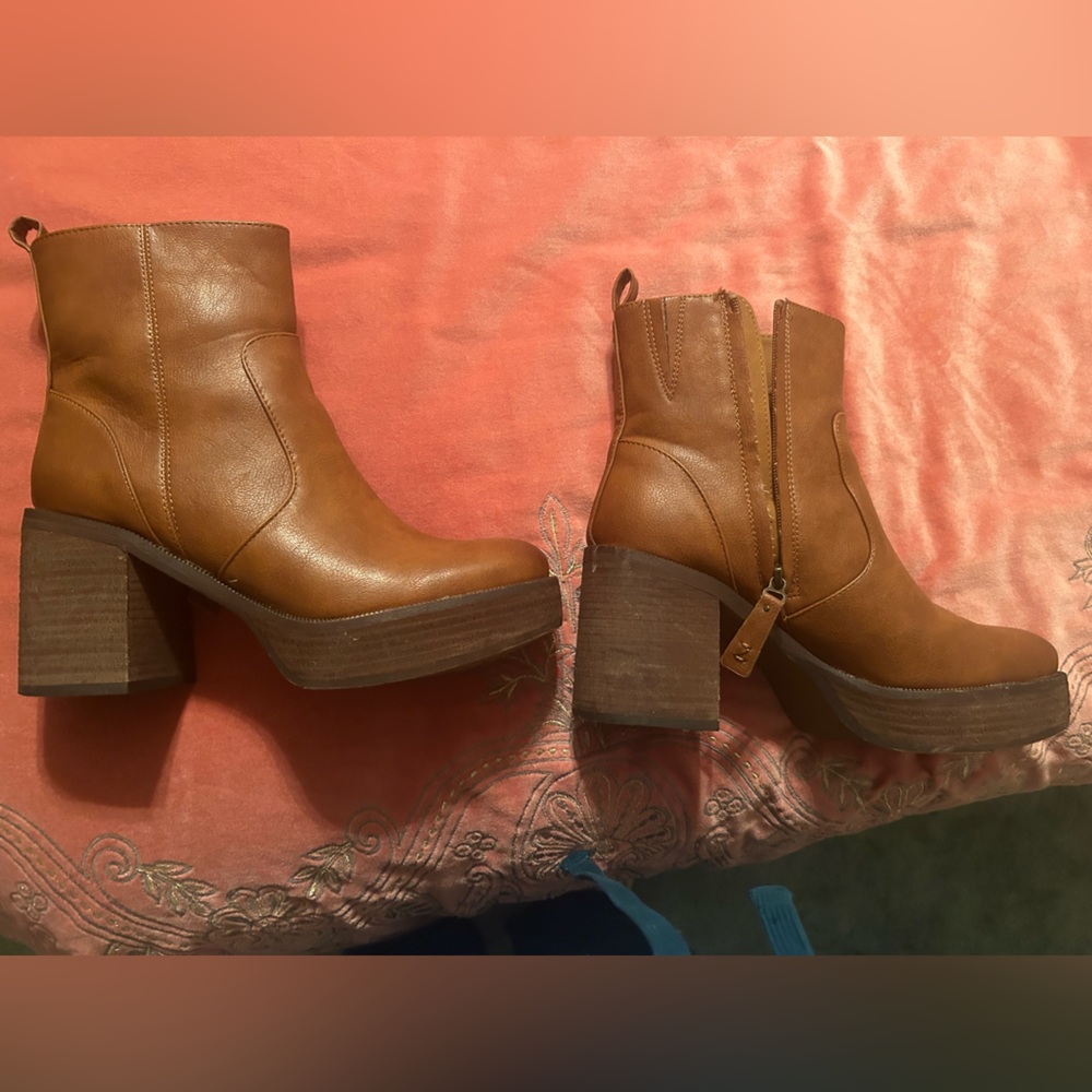 Zodiac ankle boots.